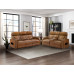 Regal Leather-gel Power Loveseat Cognac Regal Leather-gel Power Loveseat Cognac